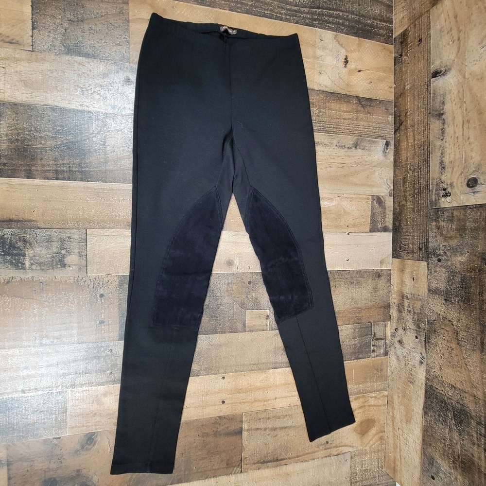 J McLaughlin Bridget Leggings Black Pants Equestrian Riding Womens XS‎ USA Made